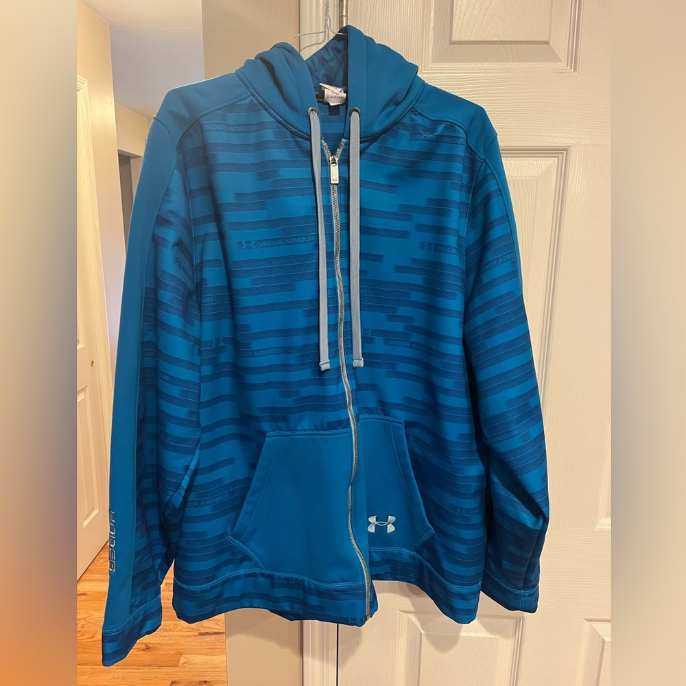 Under Armour Teal Full-Zip Jacket